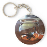 Keychain Scorpion in Glass