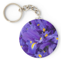 Keychain, "Spring Iris" # 50
