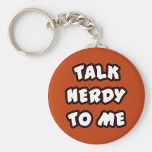 Keychain TALK NERDY Llavero Personalizado