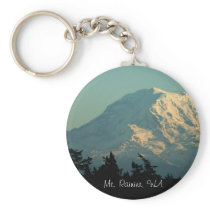 Keychain: Winter Mt. Rainier