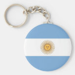 Keychain with Flag of Argentina