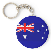 Keychain with Flag of Australia