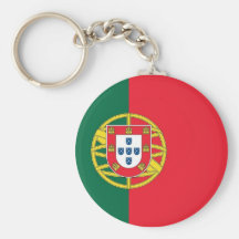 Keychain with Flag of Portugal