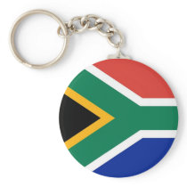 Keychain with Flag of South Africa