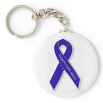 Keychain with the Indigo Ribbon Logo