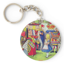 KEYCHAINS - ALICE IN WONDERLAND & QUEEN OF HEARTS