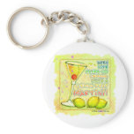 Keychains - Lemon Drop Martini