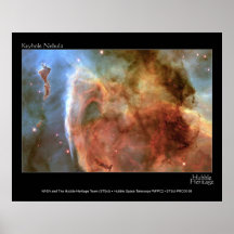 Keyhole Nebula Hubble Telescope Photo Print