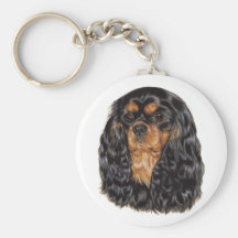 Keyring: Cavalier king charles Key Chain