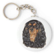 Keyring: Cavalier king charles Key Chain