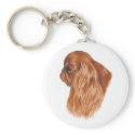 Keyring : English toy ( king charles) spaniel keychains