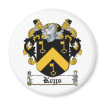 Keys Family Crest magnets