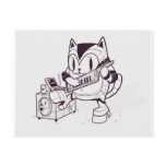 Keytar car post cards