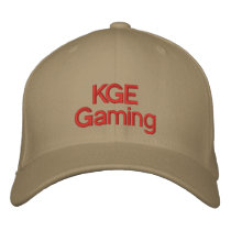 KGE, Gaming Embroidered Baseball Cap