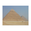 khafre's pyramid postcards