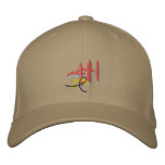 Khaki Baseball Cap embroidered hats