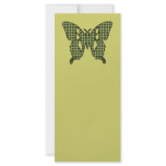 Khaki Butterfly rack cards
