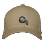 Khaki FCC Embroidered Cap embroidered hats