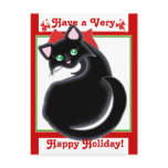 Kiara Toon Kitty Holiday! Postcard