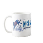 Kick Ass Democrat Blue Donkey Kick Mug 