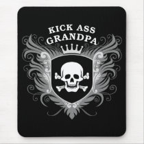 Kick Ass Grandpa Mouse Mats