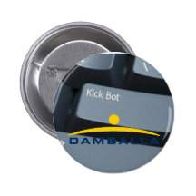 KIck Bot Pinback Button