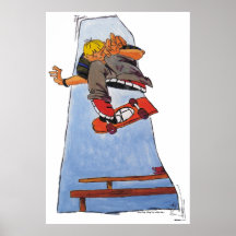 Kick Flip King! Print