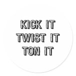Kick It Stickers