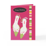 Kick Up Your Heels Birthday Card