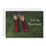 Kick Up Your Heels!