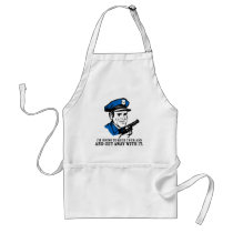 kick your ass and get away with it apron