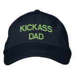 Kickass Dad Embroidered Hat embroidered hats