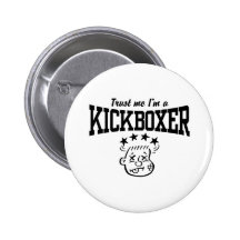 Kickboxing Pinback Buttons