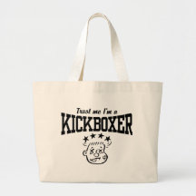 Kickboxing Tote Bag