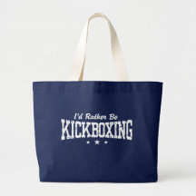Kickboxing Tote Bag