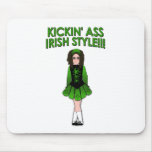 Kickin' Ass Irish Style mousepads