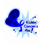 Kickin Cancer's Ass Anal Cancer t-shirts