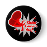 Kickin Cancer's Ass Blood Cancer buttons