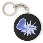 Kickin Cancer's Ass Stomach Cancer keychains