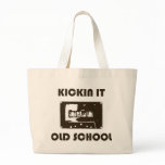 Kickin It Old School Canvas Bag