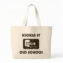 Kickin It Old School Canvas Bag
