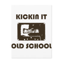 Kickin It Old School Postcards