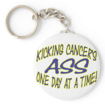Kicking Cancer's Ass Key Chain