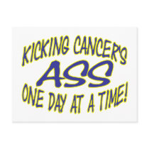 Kicking Cancer's Ass Post Cards