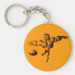 Kickoff to Halloween Night League Keychain