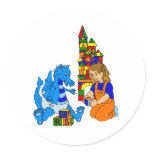 Kid & Baby Dragon stickers