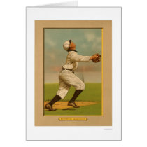 Kid Elberfeld Nationals Baseball 1911 Greeting Card