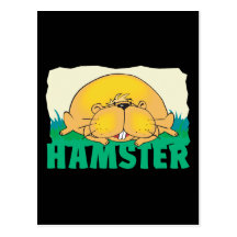 Kid Friendly Hamster Post Card