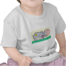 Kid Friendly Hippopotamus T-shirts