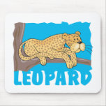 Kid Friendly Leopard Mouse Mat